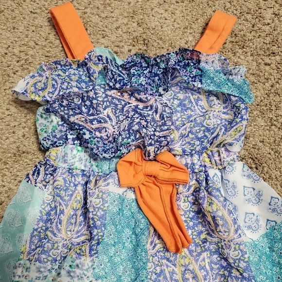 Rare Editions Baby Girl Easter Romper 24M - Picture 3 of 9